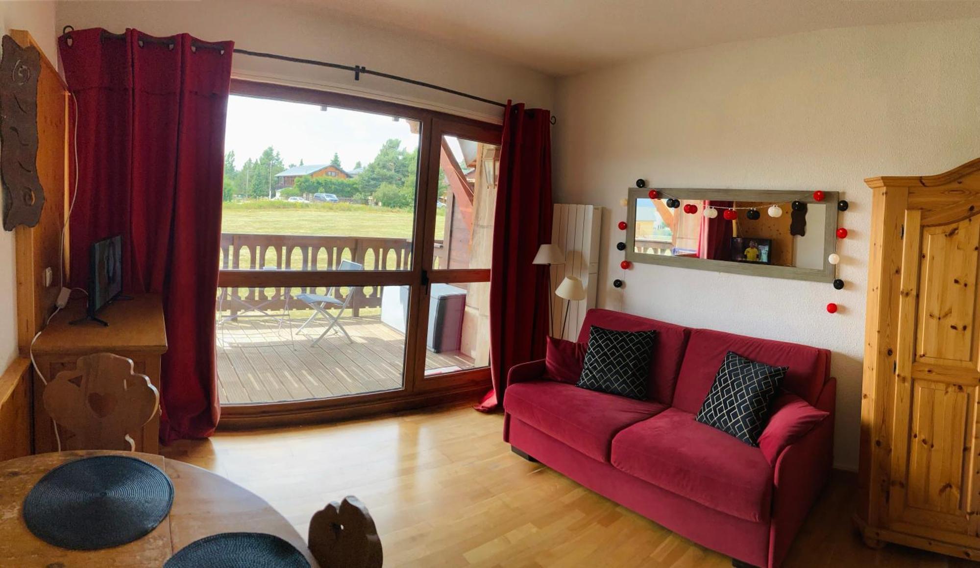 Studio 2 Personnes Avec Terrasse Bolquere Exterior photo